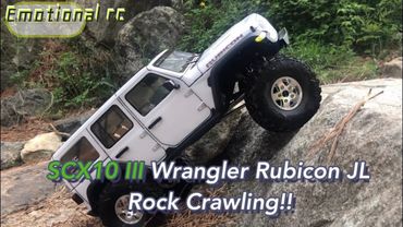 Axial SCX10 iii AXE Brushless 550 Jeep Wrangler Rubicon JL Rock Crawling 4X4 Rc Car
