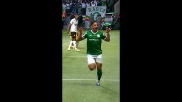 Gols de Flaco López e Vitor Roque para o Palmeiras contra o Ceará