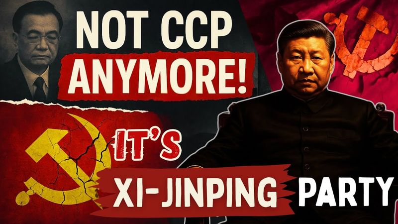 It’s Xi Jinping’s Party Now | CCP Is Just a Name | DeDollarisation | Dr. Ankit Shah Explains #china