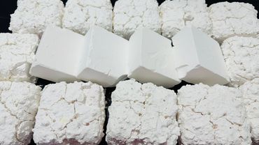 Soft Fresh Gym Chalk ASMR Blocks Crush | Oddly Satisfying ASMR