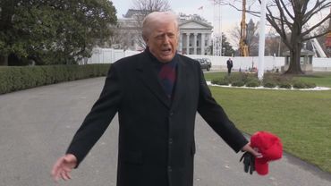 President Trump Gaggles with Press Before Departing the White House, Dec. 13, 2025