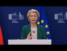 EU chief says extending suspension of US tariffs countermeasures to August | AFP