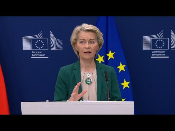 EU chief says extending suspension of US tariffs countermeasures to August | AFP