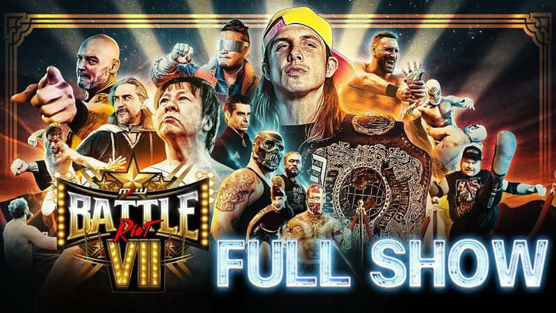 MLW Wrestling | BATTLE RIOT VII | Full Replay |