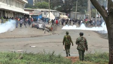 Kenya police use tear gas in Nairobi on uprising anniversary | AFP
