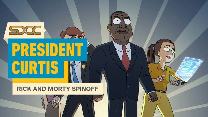 Rick and Morty's Keith David Can't Wait To Be President Curtis in His Own Spinoff | SDCC 2025