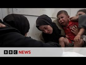 Israeli military kills Palestinians near aid site, Hamas health officials say | BBC News