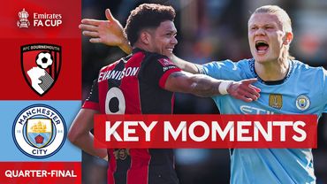 Bournemouth v Manchester City | Key Moments | Quarter-Final | Emirates FA Cup 2024-25