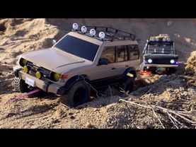 1:10 Scale Sand Off-Road Trail RANGE ROVER Classic Rescue Action 4X4 RC Car