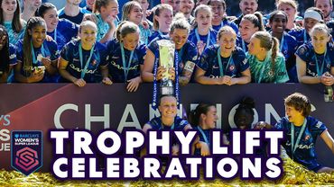 🏆 Full Trophy Lift & Celebrations | CHELSEA CHAMPIONS | Barclays WSL 24/25