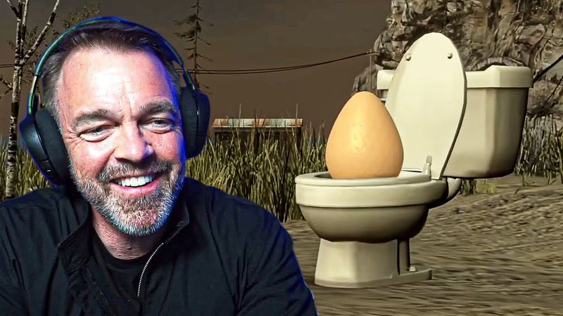 my DAD reacts to skibidi egg 💀🥚