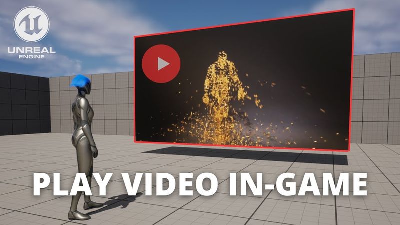 Cara Memutar Video Dalam Game di Unreal Engine 5