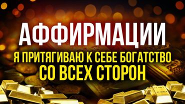МОЩНЫЕ Аффирмации на деньги. Притяжение изобилия и богатства