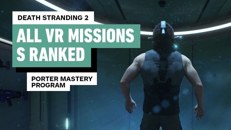 Death Stranding 2 - All VR Missions S Ranked | Porter Mastery Program