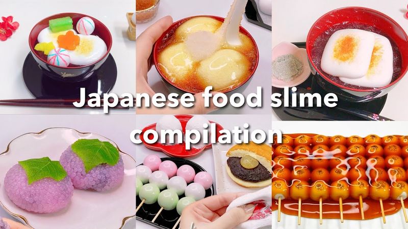 【ASMR】🥢和食スライムまとめ🍱【音フェチ】Japanese food slime compilation