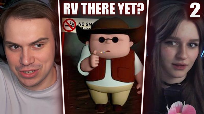 ГЛЕБ ИГРАЕТ в RV There Yet? #2 (Ростик, Хелин, Вероника) | Sasavot