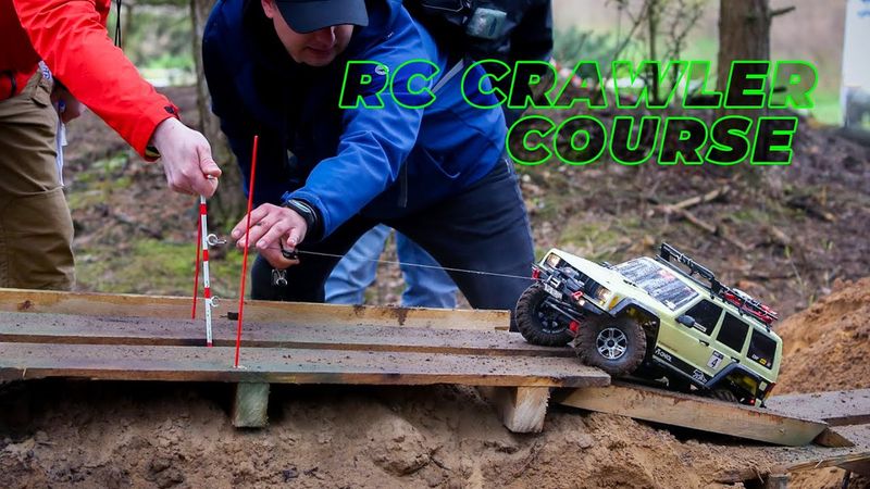 1/10 Rc Crawler Course - Traxxas, Axial, Boom Racing | Rc Cars Off Road