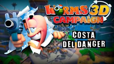 Costa Del Danger (Gold) | Worms 3D