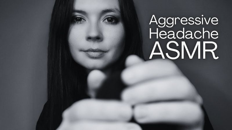 ASMR Fast and Aggressive Foam Mic Triggers For Headaches and Migraines | No Talking