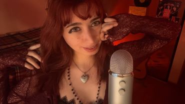 ༺⛧Gothic-Mädchen tröstet dich mit Küsschen und Flüstern ༻♰ ASMR