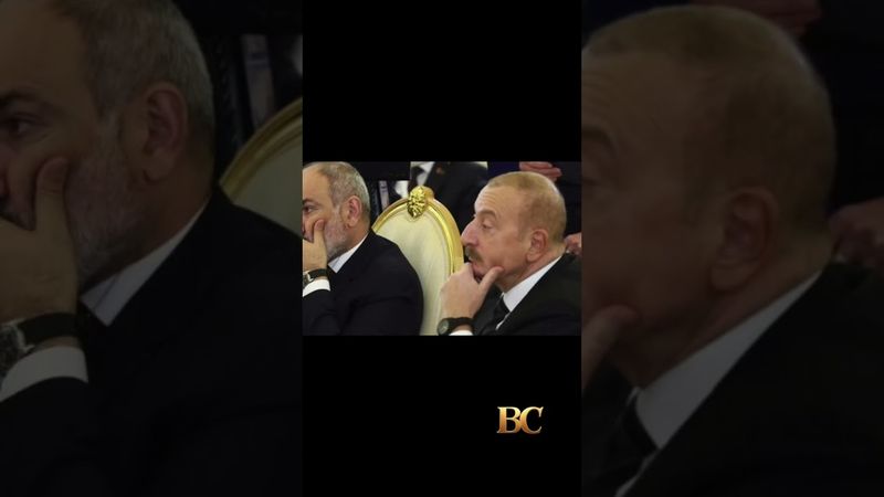 Armenia, Azerbaijan leaders meet for peace talks in UAE, no breakthrough