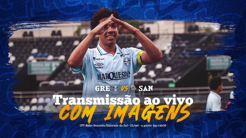 TRANSMISSÃO AO VIVO E COM IMAGENS | GRÊMIO x SANTOS (CAMPEONATO BRASILEIRO SUB-17 2025)