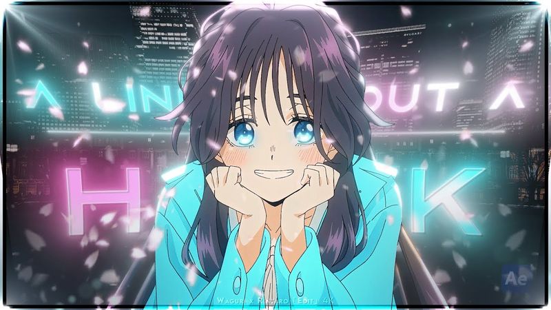 「Waguri × Rintaro🩵🩷」-  A Line Without A Hook「AMV/Edit」4K