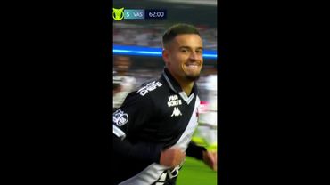 Golazo de Coutinho para Vasco ante el Santos de Neymar