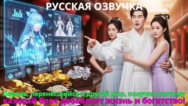 Парень, перенёсшийся в другой мир, получил систему: каждый брак добавляет жизнь и богатство!