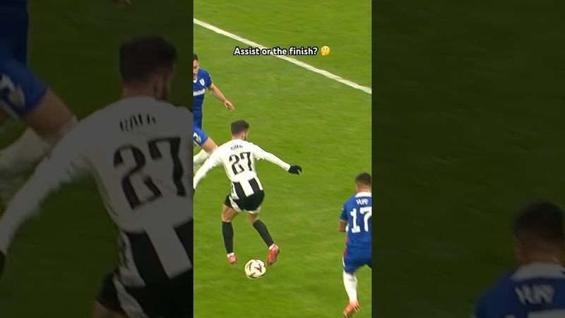 Is the assist or the finish better? 🤔