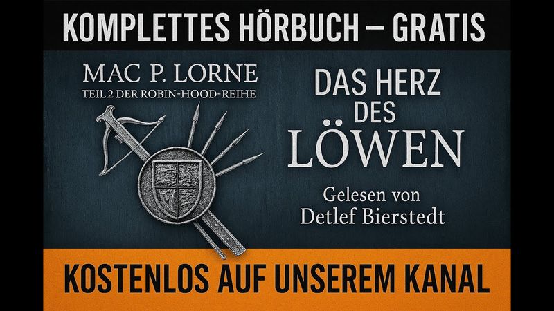 Das Herz des Löwen – Robin Hood Saga Teil 2 | Komplettes Hörbuch – Mac P. Lorne- Detlef Bierstedt