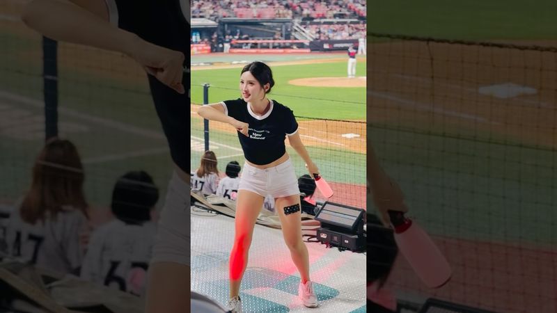 어깨춤 어깨춤 #김정원 #김정원치어리더#ktwiz #kt위즈 #kt위즈치어리더