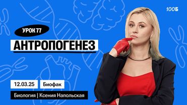 Антропогенез | Биофак 2025 | Урок 77