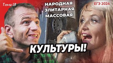ЕГЭ 2025 с нуля. Тема 1.10 Культура, ее виды и формы. Задание 19