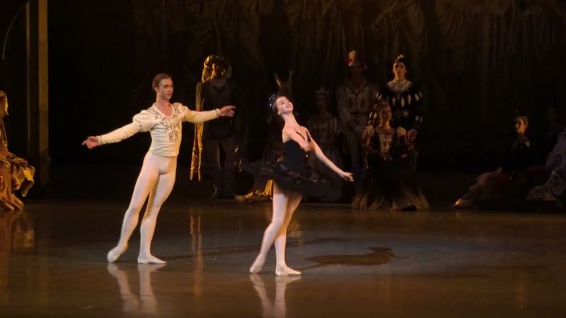 Maria Ilyushkina Nikita Korneyev Black Swan adagio (Mariinsky Ballet)