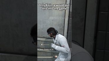 Only Kojima Would Put This Into The Game #metalgearsoliddelta #metalgearsolid #mgs3