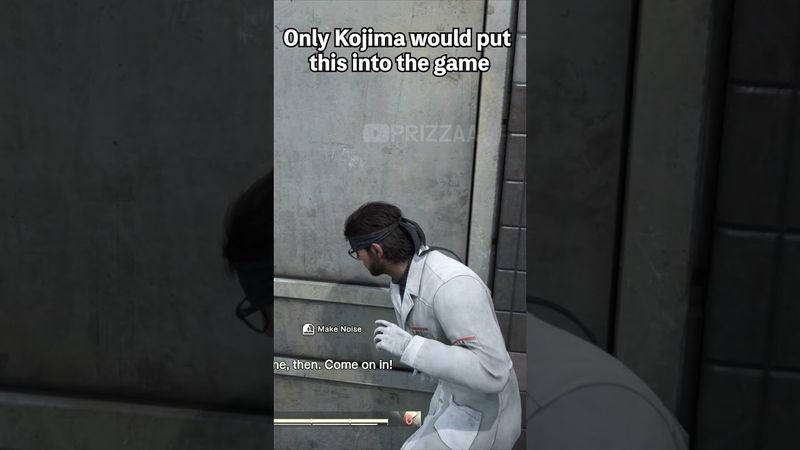 Only Kojima Would Put This Into The Game #metalgearsoliddelta #metalgearsolid #mgs3