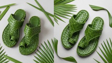 SEGRETO per realizzare sandali di cocco con foglie di palma - La migliore raccolta di cocco