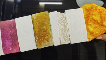 Chalk falling into water丨健身房粉笔落水音丨气泡音asmr