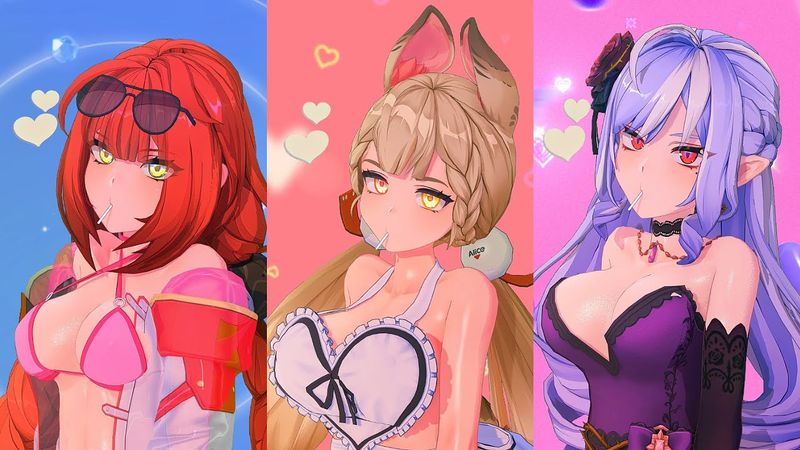 Alice x Yuzuha x Vivian | LINGA GULI GULI