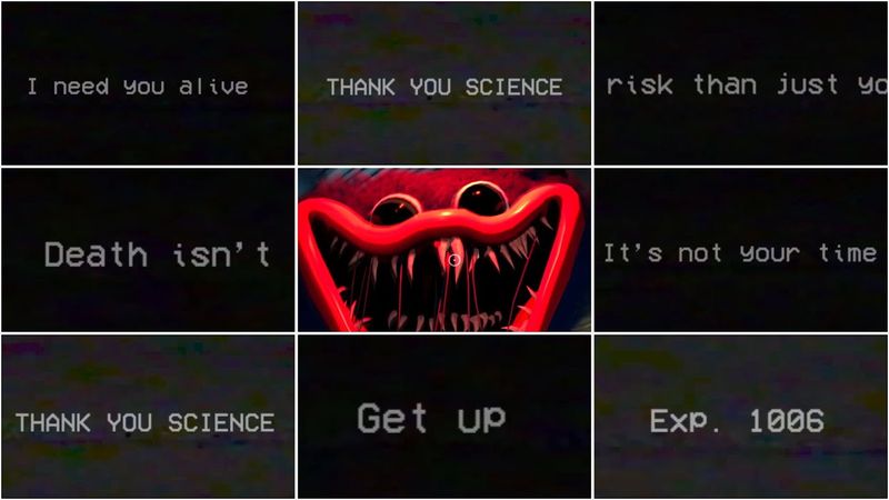 POPPY PLAYTIME ALL GAME OVER SCREENS & MESSAGES