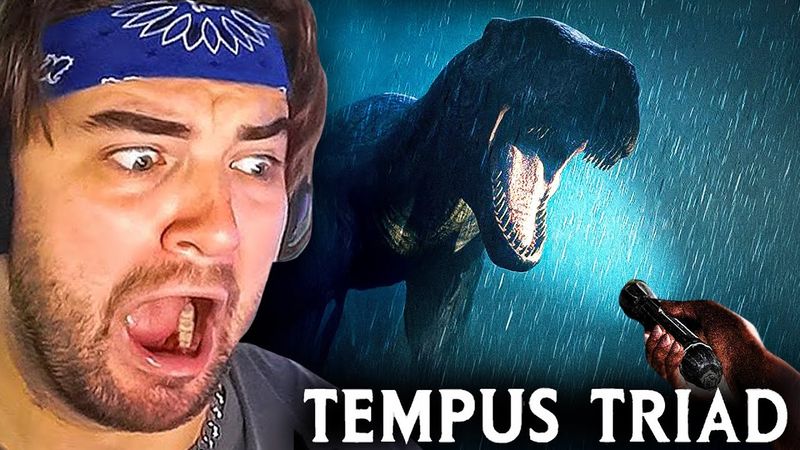 A NEW DINOSAUR HORROR GAME… AND IT'S TERRIFYING | Tempus Triad Demo