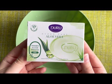 🍬 Duru candy soap ASMR 🍭 Washing • Foam☁️