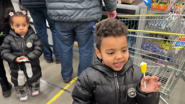 Сегодня с детьми закупались. Вот немножко как прошло наше воскресенье