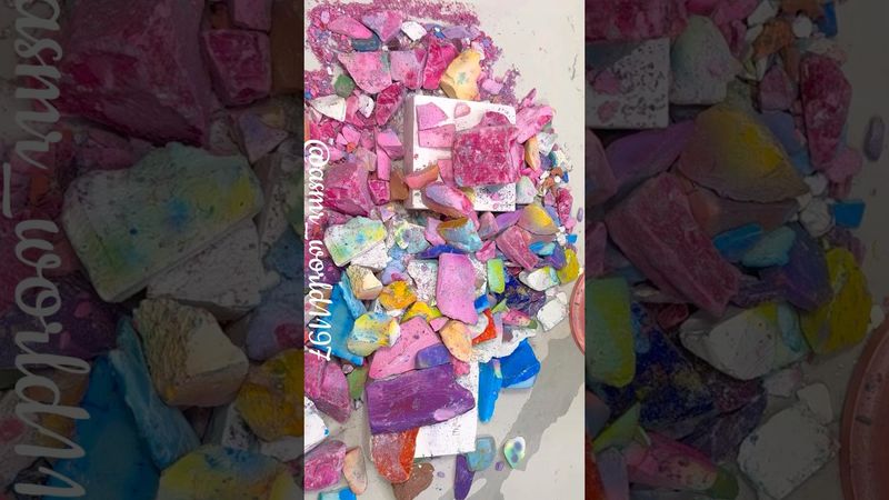 Pebbles Crush #crunchycrumbles #oddlysatisfying #relax #satisfying