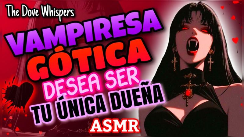Ellas están fuera 🖤~ Vampiresa Gótica desea ser tu única dueña~ ASMR Roleplay Anime