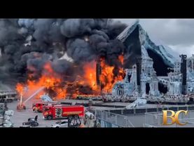 Fire engulfs main stage of Belgium’s Tomorrowland music festival