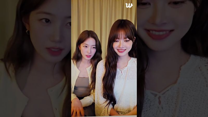 Lesserafilm Kazuha and Eunchae Weverse Live Today May 18th 2025