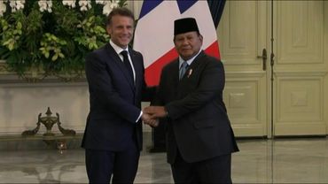 France's Macron holds a meeting with Indonesian president in Jakarta | AFP