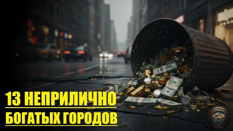 ВСЕ ДЕНЬГИ ЗДЕСЬ! 13 городов, сошедших с ума от БОГАТСТВА!